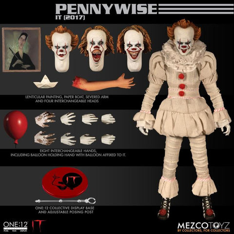 Mezco IT (2017) One:12 Collective Pennywise