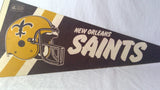 Vintage NFL Sport Felt Pennant Banner Flag Football New Orleans Saints