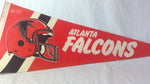 Vintage NFL Sport Felt Pennant Banner Flag Football Atlanta Falcons