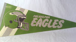 Vintage NFL Sport Felt Pennant Banner Flag Football Philadelphia Eagles