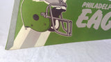 Vintage NFL Sport Felt Pennant Banner Flag Football Philadelphia Eagles