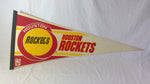 Vintage NBA Sport Felt Pennant Banner Flag Basketball Houston Rockets