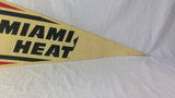 Vintage NBA Sport Felt Pennant Banner Flag Basketball Miami Heat