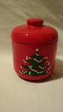 Waechtersbach Christmas Tree Cookie Jar & Lid Large Candy Container