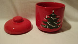Waechtersbach Christmas Tree Cookie Jar & Lid Large Candy Container