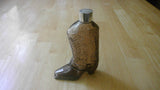 Vintage Avon Western Cowboy Boot Wild Country After Shave 5 FL Oz Glass Bottle