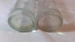 Vintage Pepsi Cola 16 Fl Oz Clear Glass Bottle Set Of Two